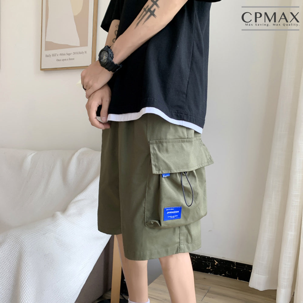 韓系大口袋工裝短褲 K139