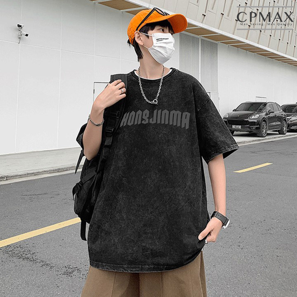 美式重磅十字架質感t恤 男生上衣 【T307】