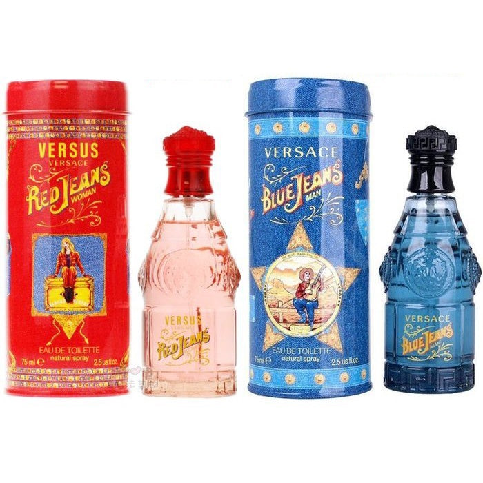 Versace 凡賽斯 Red Jeans 紅可樂女性淡香水 Blue Jeans藍可樂 75ml 正品免運【FU63】