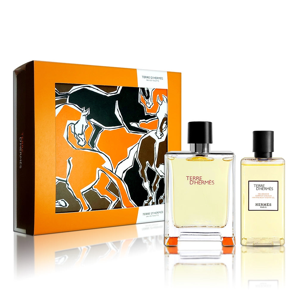 HERMES 愛馬仕 Terre D'Hermes 大地男性淡香水 禮盒大地 50ML100ML T瓶 免運【FU52】