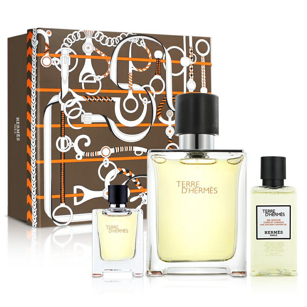 HERMES 愛馬仕 Terre D'Hermes 大地男性淡香水 禮盒大地 50ML100ML T瓶 免運【FU52】