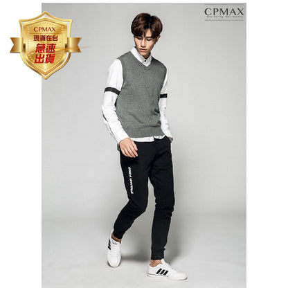 Korean versatile pure cotton knitted sweater vest for work and school [C108]