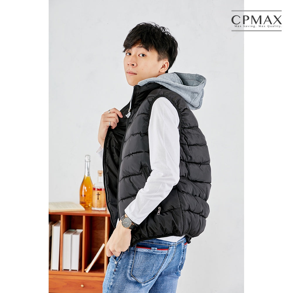 Winter Korean style men's down cotton vest warm cotton vest [VE24]