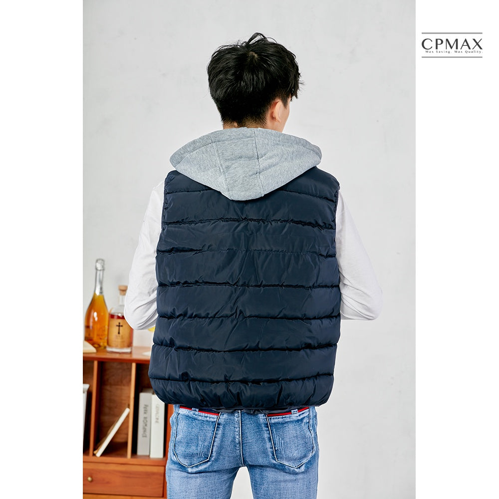 Winter Korean style men's down cotton vest warm cotton vest [VE24]