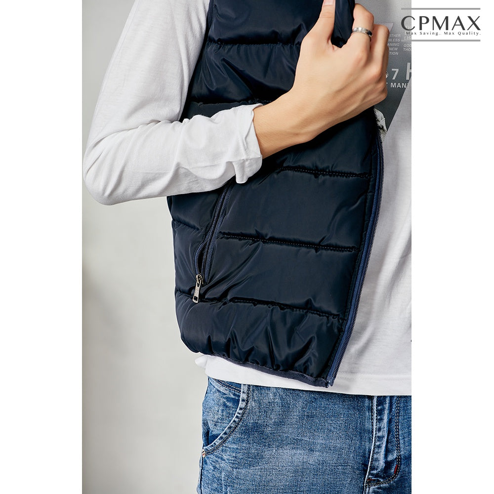 Winter Korean style men's down cotton vest warm cotton vest [VE24]