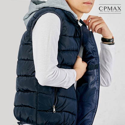 Winter Korean style men's down cotton vest warm cotton vest [VE24]