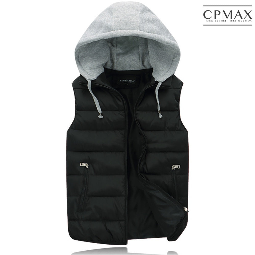 Winter Korean style men's down cotton vest warm cotton vest [VE24]