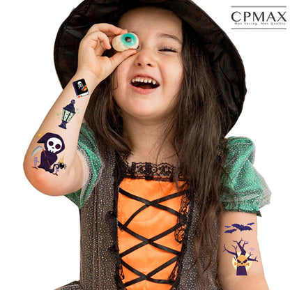 Halloween Tattoo Sticker Waterproof Tattoo Cartoon Halloween Tattoo Sticker [H28]