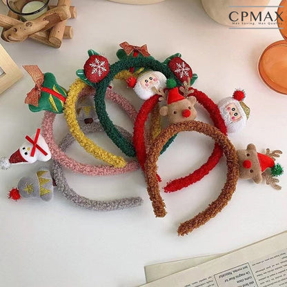 Christmas plush hairband [H379]