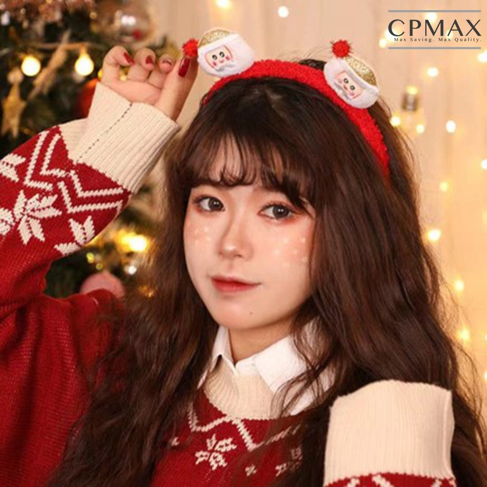 Christmas plush hairband [H379]