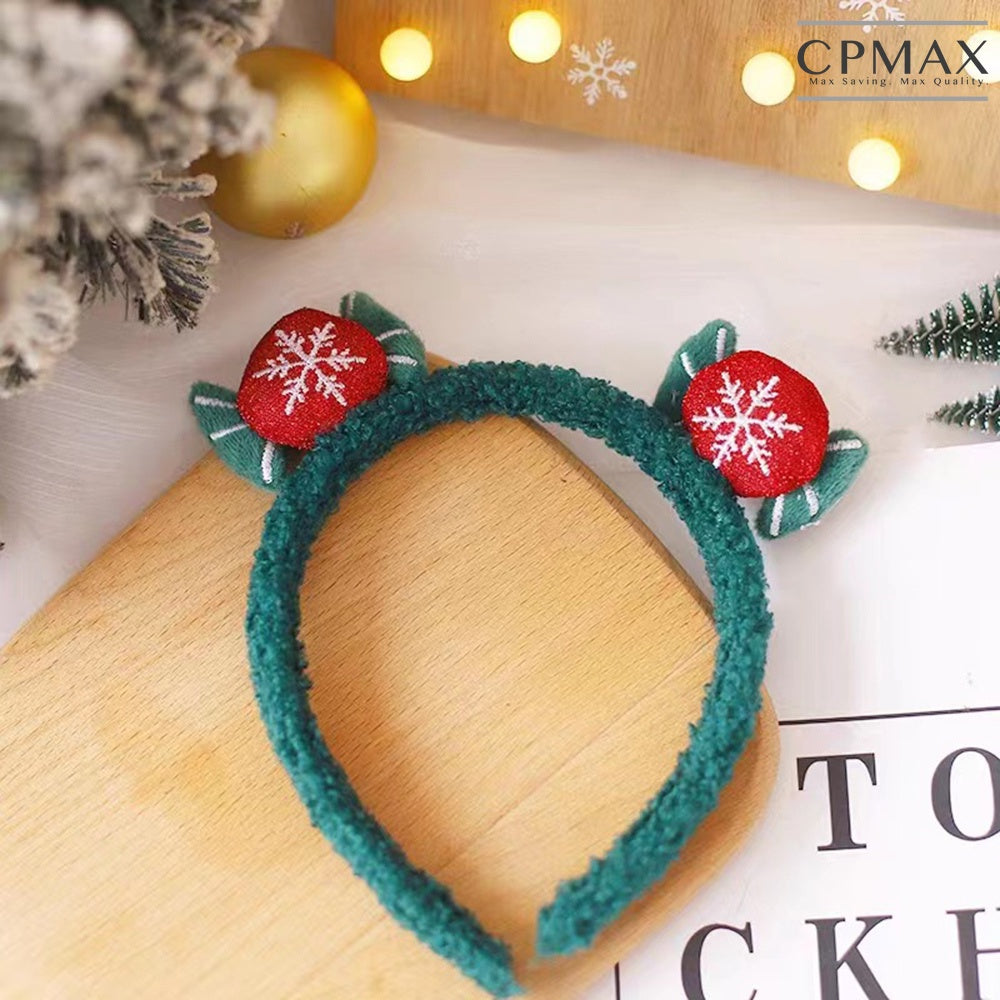 Christmas plush hairband [H379]